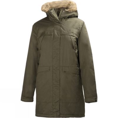 Parka Helly Hansen Coastline Mujer - Verde Oliva - Chile XOB104832